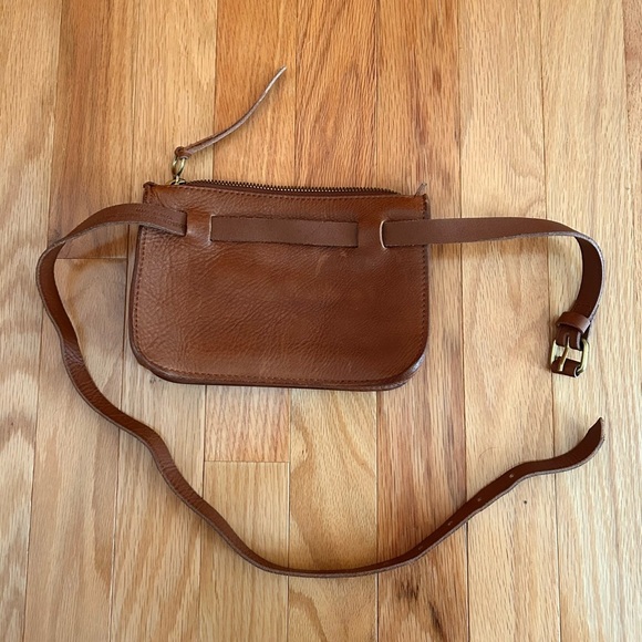 Madewell The Simple Pouch Leather Belt Bag Fannypack - Picture 2 of 7